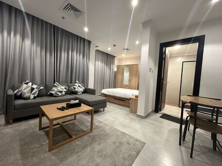 Salmiya, Apartments/Houses, KWD 375/month,  Furnished,  1 BR,  80 Sq. Meter,  Furnished Apartment In Salmiya, New Finishing, Super Luxury, One Room And A Hall