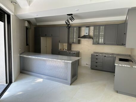 Amman, Apartments/Houses, JOD 16000/year,  Furnished,  3 BR,  Ground Semi Furnished 3B Apart With Big Two Terraces In 5 Circle 00962777688956