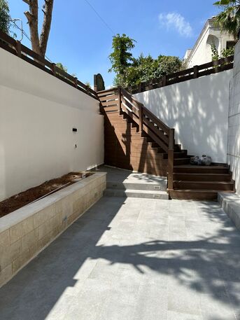 Amman, Apartments/Houses, JOD 16000/year,  Furnished,  3 BR,  Ground Semi Furnished 3B Apart With Big Two Terraces In 5 Circle 00962777688956