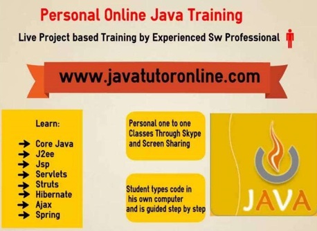 New York, Lessons Offered, Private Online Java Tutor