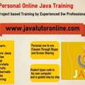 Private Online Java Tutor
