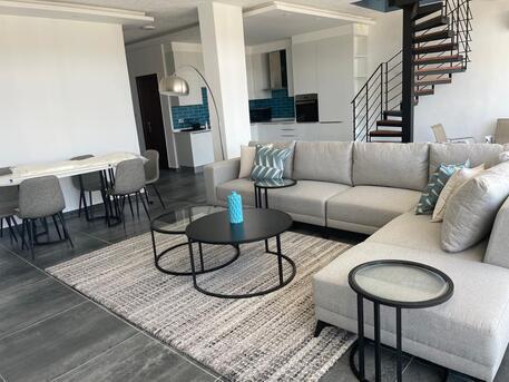 Amman, Apartments/Houses, JOD 20000/year,  Furnished,  3 BR,  Deplux Fully Furnished 3B Apart With Baconly And Big Terrace Jabal Webdeh 00962777688956