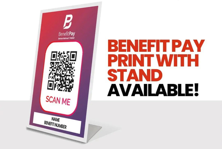Salmaniya, Printing, Benefit Pay Standee