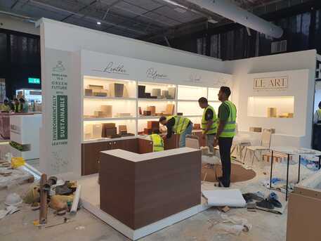 Al Malaz, Event Planning, Design, Fabrication, Erection / Installation Of Event Booths In 48 Hours Only In Exhibitio