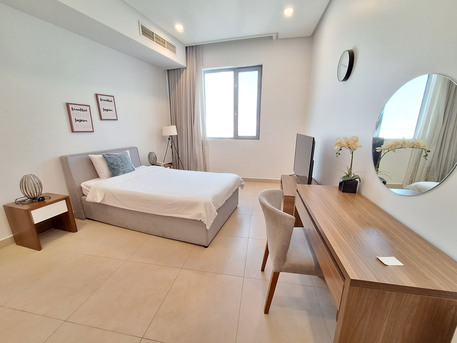 Juffair, Apartments, Flats, Houses & Villas, BHD 220/month,  Furnished,  Studio,  Stunning | Modern Interior | Family Building | Internet | In New Juffair