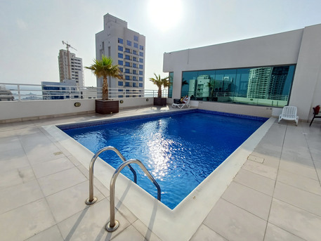 Juffair, Apartments, Flats, Houses & Villas, BHD 500/month,  Furnished,  1 BR,  Spectacular 1 BR Duplex