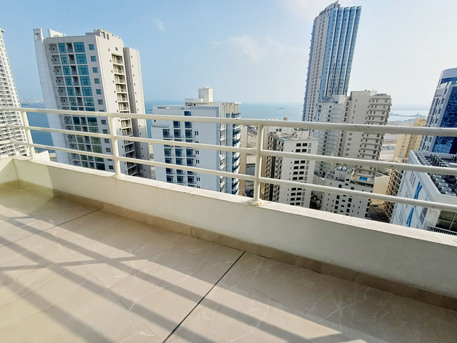 Juffair, Apartments, Flats, Houses & Villas, BHD 500/month,  Furnished,  1 BR,  Spectacular 1 BR Duplex