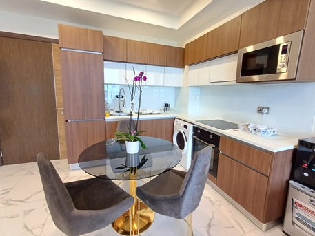 Juffair, Apartments, Flats, Houses & Villas, BHD 400/month,  Furnished,  1 BR,  Sea View