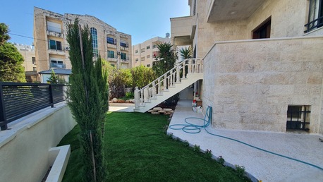 Amman, Apartments/Houses, JOD 17000/year,  3 BR,  Ground Semi Furnished 3B Apart With Garden In Der Ghbar 00962777688956
