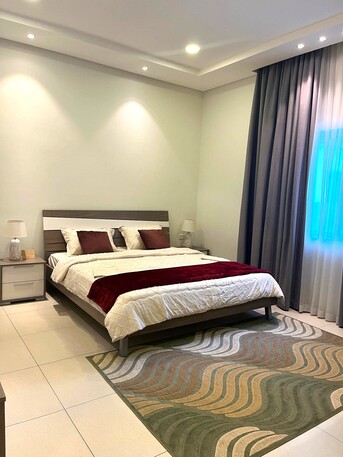 Hidd, Apartments/Houses, BHD 360/month,  Furnished,  2 BR,  120 Sq. Meter,  2 BHK  Luxury Apartment For Rent In Hidd
