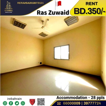 Asker, Shops, BHD 350,  Labour Accommodation (28 People ) For Rent In Ras Zuwaid