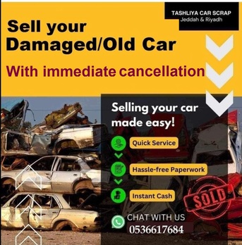 Dammam, Vehicles, Cars & Trucks , SAR 1000,  We Are Buying Damaged Dump And Old Cars With Immediate Cancellation From Absher,  2000,  1000 KM,  Car Scrap Yard  Dammam Jubail