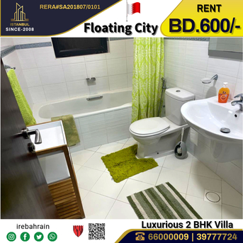 Amwaj Islands, Apartments/Houses, BHD 600/month,  Furnished,  2 BR,  Beautiful Fully Furnished Luxury Villa In Flaoting City, Amwaj Island