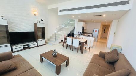 Saar, Apartments/Houses, BHD 600/month,  Furnished,  3 BR,  Luxury Duplex Fully Furnished 3 Bhk Apartment For Rent In Juffair -: Subeer 