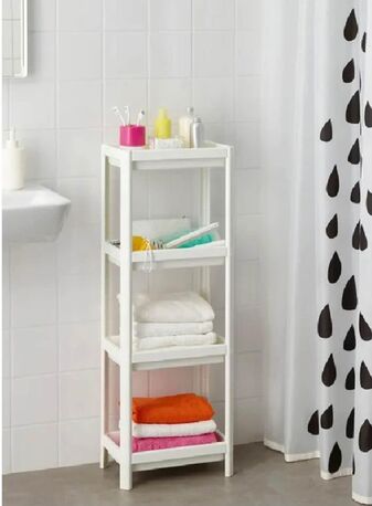 Jeddah, Household Items, SAR 25,  HOMEBOX Shelf Rack Multipurpose For Bathroom Or Kitchen