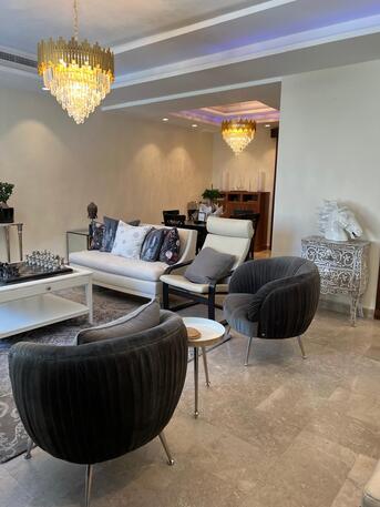 Abdoun, Apartments/Houses, JOD 19000/year,  Furnished,  3 BR,  Ground Fully Furinshed 3B Apartment With Outside Garden In Abdoun 00962777688956