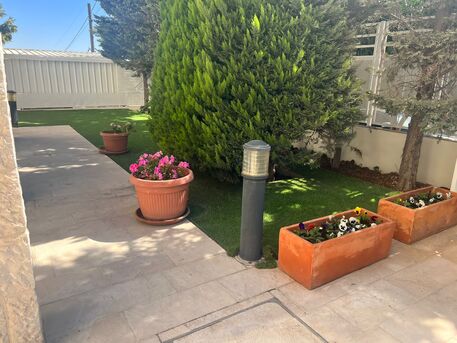 Amman, Apartments/Houses, JOD 18000/year,  Furnished,  3 BR,  Ground Fully Furinshed 3B Part Of Villa With Big Garden In 5 Circle 00962777688956