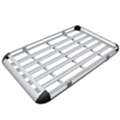 SAR 400,  Car Roof Carrier, Silver Aluminium With Cross Bars