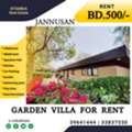 BHD 500,  300 Sq. Meter,  Beautiful Garden Villa ( 3 BHK ) For Rent In Jannusan Area Rent BD.500/-