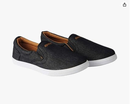 Riyadh, Clothing & Accessories, SAR 40,  Mens &lsquo;&rsquo;Pull On&rsquo;&rsquo; Casual Shoes Black & Blue For Sale&hellip;.