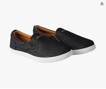 Riyadh, Clothing & Accessories, SAR 40,  Mens &lsquo;&rsquo;Pull On&rsquo;&rsquo; Casual Shoes Black & Blue For Sale&hellip;.