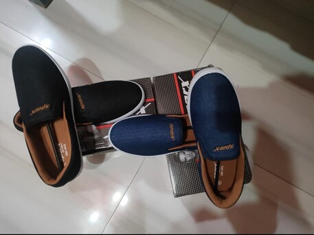 Riyadh, Clothing & Accessories, SAR 40,  Mens &lsquo;&rsquo;Pull On&rsquo;&rsquo; Casual Shoes Black & Blue For Sale&hellip;.