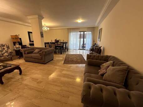 Amman, Apartments/Houses, JOD 20000/year,  Furnished,  4 BR,  Ground Fully Furinshed 4B Apartment With Garden In 5 Circle 00962777688956
