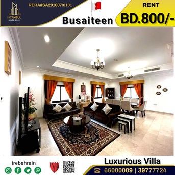 Busaiteen, Villas, BHD 800,  Furnished,  Fully Furnished Luxury Villa For Rent In Busaiteen