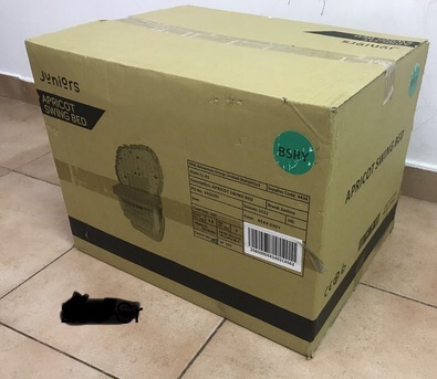 Al Sulaymaniyyah, Baby & Kid Stuff, SAR 1,  Apricot Junior Swing Bed (its Sealed Box)