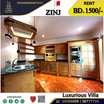 Zinj, Villas, BHD 1500,  Beautiful Luxury Villa For Rent In Zinj, Near Hala Plaza