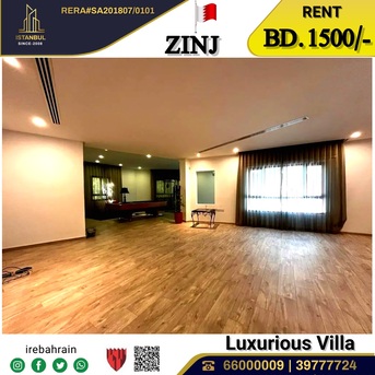 Zinj, Villas, BHD 1500,  Beautiful Luxury Villa For Rent In Zinj, Near Hala Plaza