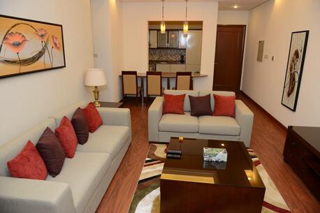 Kuwait City, Apartments/Houses, KWD 550/month,  Furnished,  1 BR,  90 Sq. Meter,  1 And 2 Bedroom Apartment For Rent In Jabriya At 550 And 650KD
