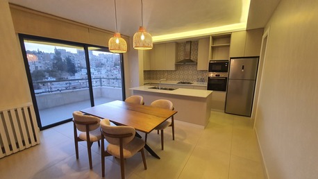 Amman, Apartments/Houses, JOD 17000/year,  Furnished,  2 BR,  Brandnew Fully Furnished 2B Apart With Big Baconly In Jabal Webdeh 00962777688956