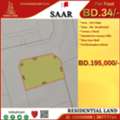 BHD 34, Residential Corner Land For Sale In Saar