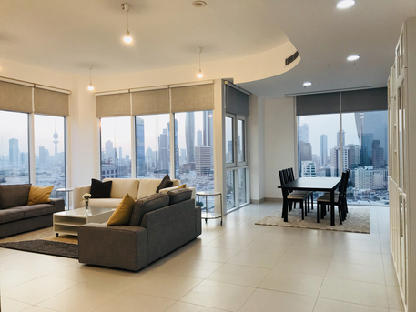 Kuwait City, Apartments/Houses, KWD 700/month,  2 BR,  125 Sq. Meter,  2 Nd 3 Bed Luxurious Apartment In Bneid Al Ghr For Rent At 700, 1000KD