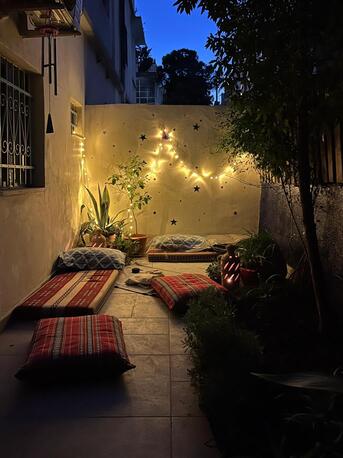 Amman, Apartments/Houses, JOD 4800/year,  Furnished,  1 BR,  Ground Fully Furinshed One Bedroom Apartment With Garden In Jabal Webdeh 00962777688956