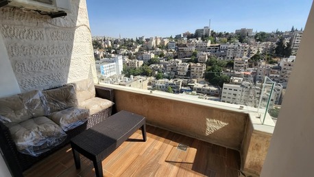 Amman, Apartments/Houses, JOD 13500/year,  Furnished,  2 BR,  Fully Furnished Two Bedroom Apartment With Baconly In Jabal Webdeh 00962777688956