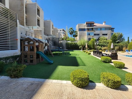 Abdoun, Apartments/Houses, JOD 17000/year,  Furnished,  3 BR,  Semi Furnished 3B Apart With Sharing Pool ,gardens In Abdoun 00962777688956