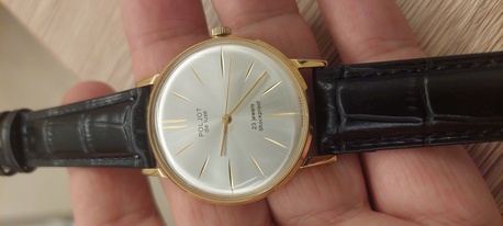 Moscow, Jewelry, 950,  Poljot Automatic Watch Vintage Of 50 Years Old For Men Or Ladies Original Russian Made