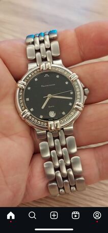 Paris, Jewelry, 1400,  Maurice Lacroix Watch  Original Diamond Dial For Men Original Swiss Made