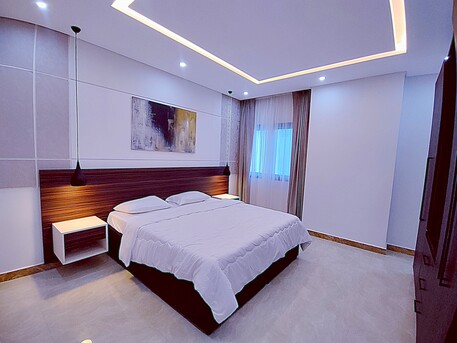 Busaiteen, Apartments/Houses, BHD 350/month,  Furnished,  1 BR,  85 Sq. Meter,  Fully Furnished 1 BHK Luxury Apartment For Rent In Busaiteen