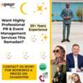 WANT PROFESSIONAL EVENT MANAGEMENT SERVICES THIS RAMADAN OR FOR ANOTHER EVENT? 0546005908.