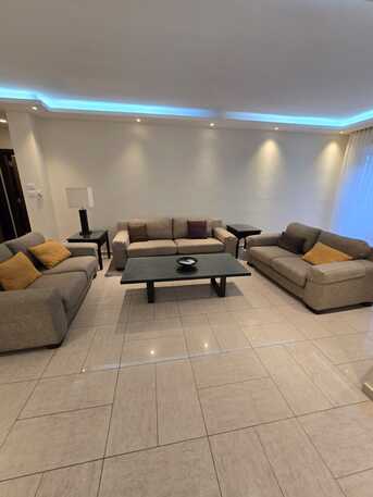 Amman, Apartments/Houses, JOD 14000/year,  Furnished,  3 BR,  Ground Fully Furinshed 3B Apartment With Big Garden In 4 Circle 00962777688956