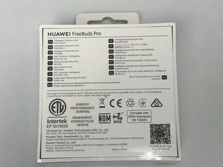 Riyadh, Mobile Phones, SAR 250,  Huawei FreeBuds Pro True Wireless Headset - Ceramic White