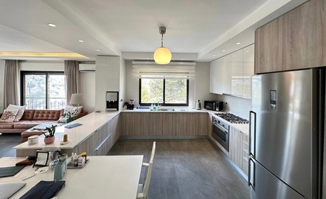 Amman, Apartments/Houses, JOD 15000/year,  Furnished,  3 BR,  Fully Furnished 3B Apart With Baconly And Terrace N Jabal Webdeh 00962777688956