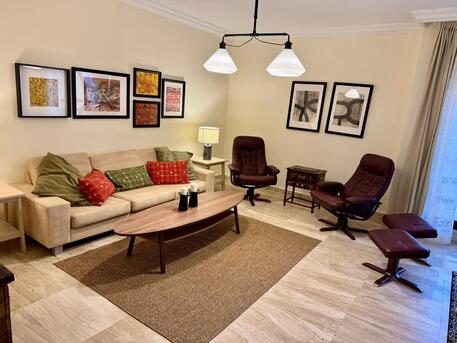 Amman, Apartments/Houses, JOD 14000/year,  Furnished,  3 BR,  Fully Furnished 3B Apart With Baconlies In Swefieh 00962777688956