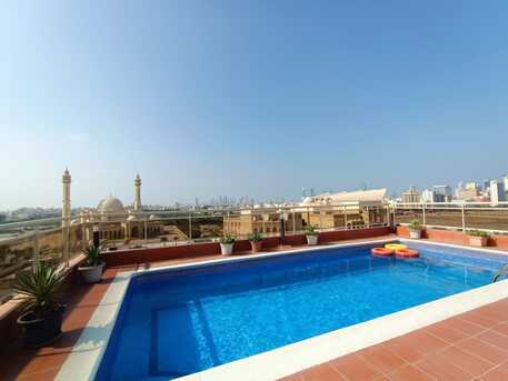 Juffair, Apartments/Houses, BHD 400/month,  Furnished,  2 BR,  Brightful,fully Furnished 2 BHK Flat With Unlimited Electricity,parking @400/BD In Juffair