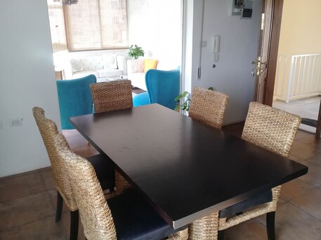 Amman, Apartments/Houses, JOD 9000/year,  Furnished,  1 BR,  Roof Top Fully Furnished One Bedroom Apart With Big Terrace N Jabal Webdeh 00962777688956