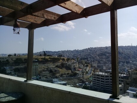 Amman, Apartments/Houses, JOD 9000/year,  Furnished,  1 BR,  Roof Top Fully Furnished One Bedroom Apart With Big Terrace N Jabal Webdeh 00962777688956