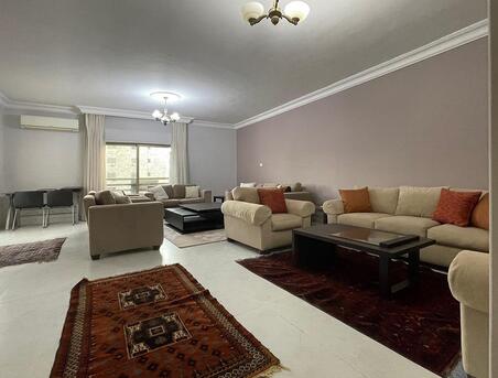 Amman, Apartments/Houses, JOD 18000/year,  Furnished,  4 BR,  Fully Furnished 4B Apart With Big Baconlies In 5circle 00962777688956